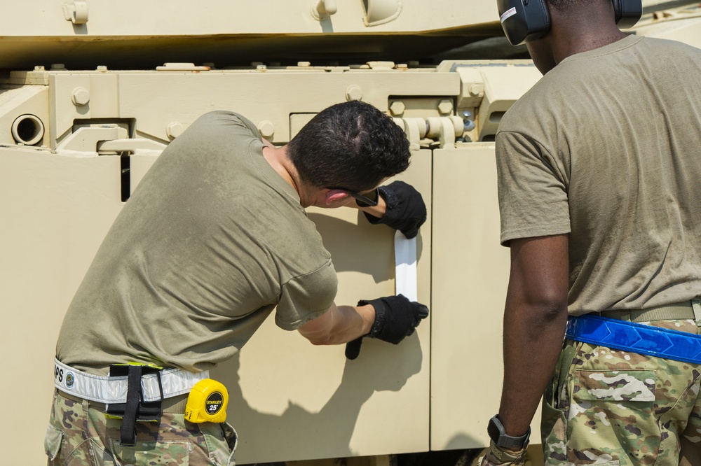 514th Air Mobility Wing Abrams Tank Training