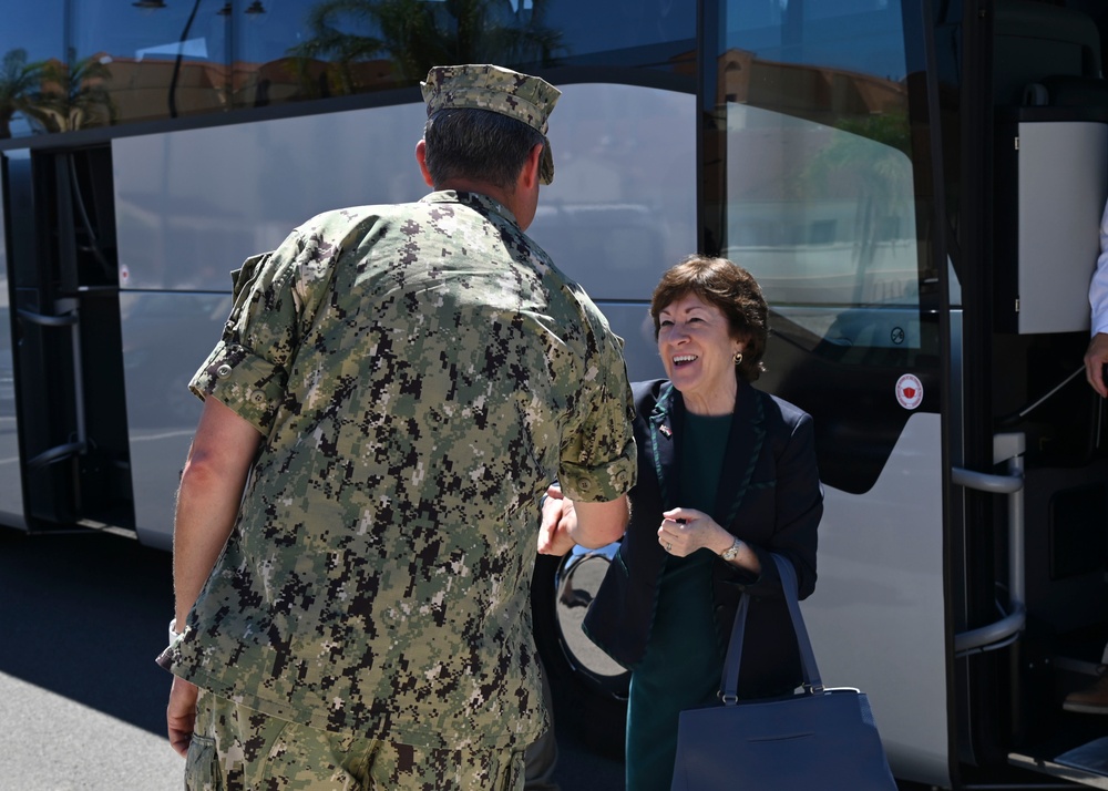 U.S. Senators Visit Naval Air Station Sigonella