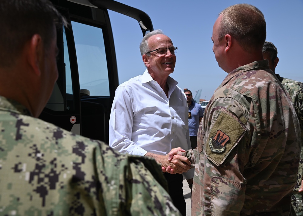 U.S. Senators Visit Naval Air Station Sigonella