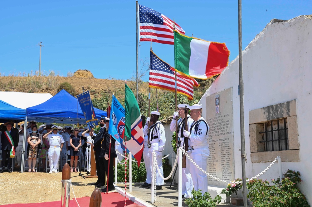 Sailors Participate in Operation Husky Memorial