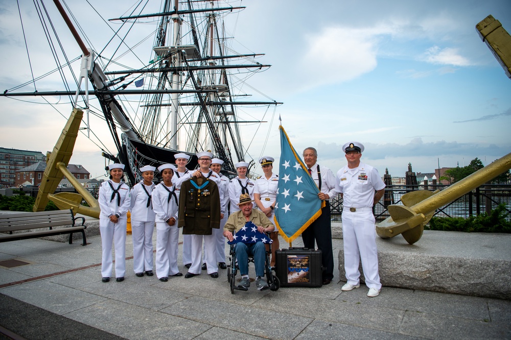 DVIDS - Images - USS Constitution Sailors host, World War II veteran ...