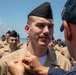 USS Arlington Sailors advance in rank