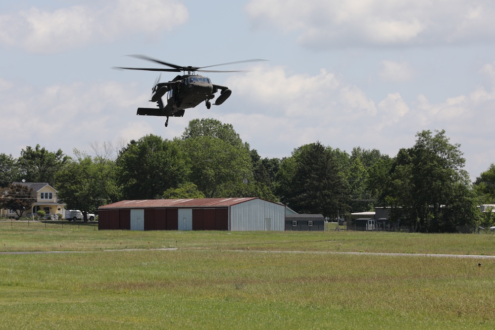 Arriving at Gettysburg Regional Airport