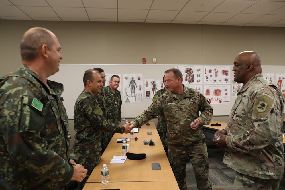 Presenting The State Sergeants Major's Coin