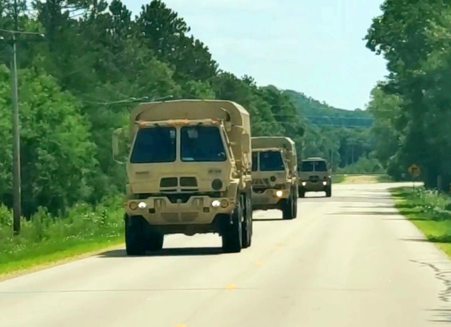 July 2021 training operations at Fort McCoy