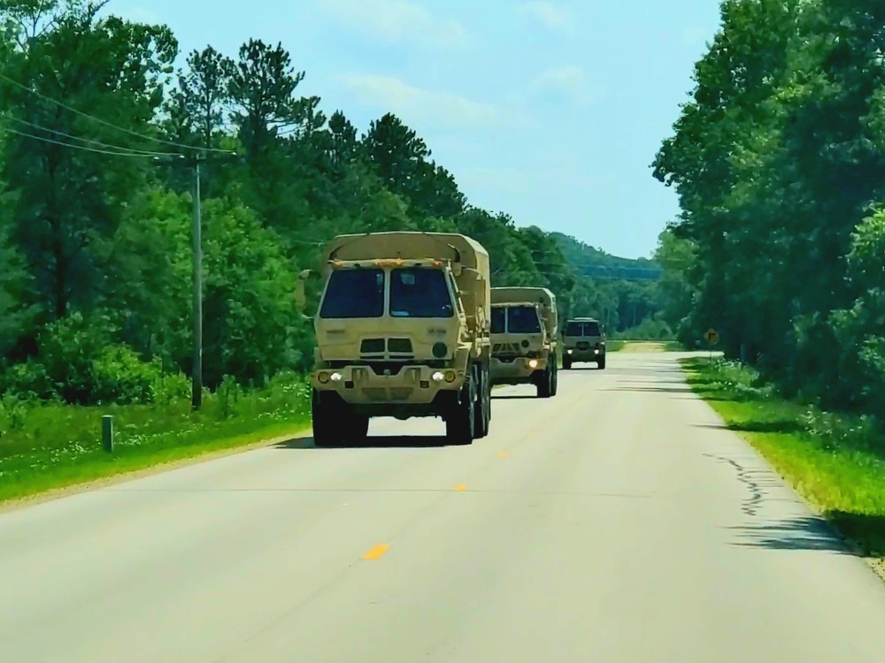 July 2021 training operations at Fort McCoy