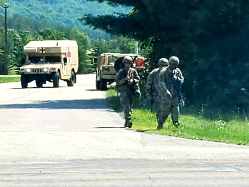 July 2021 training operations at Fort McCoy