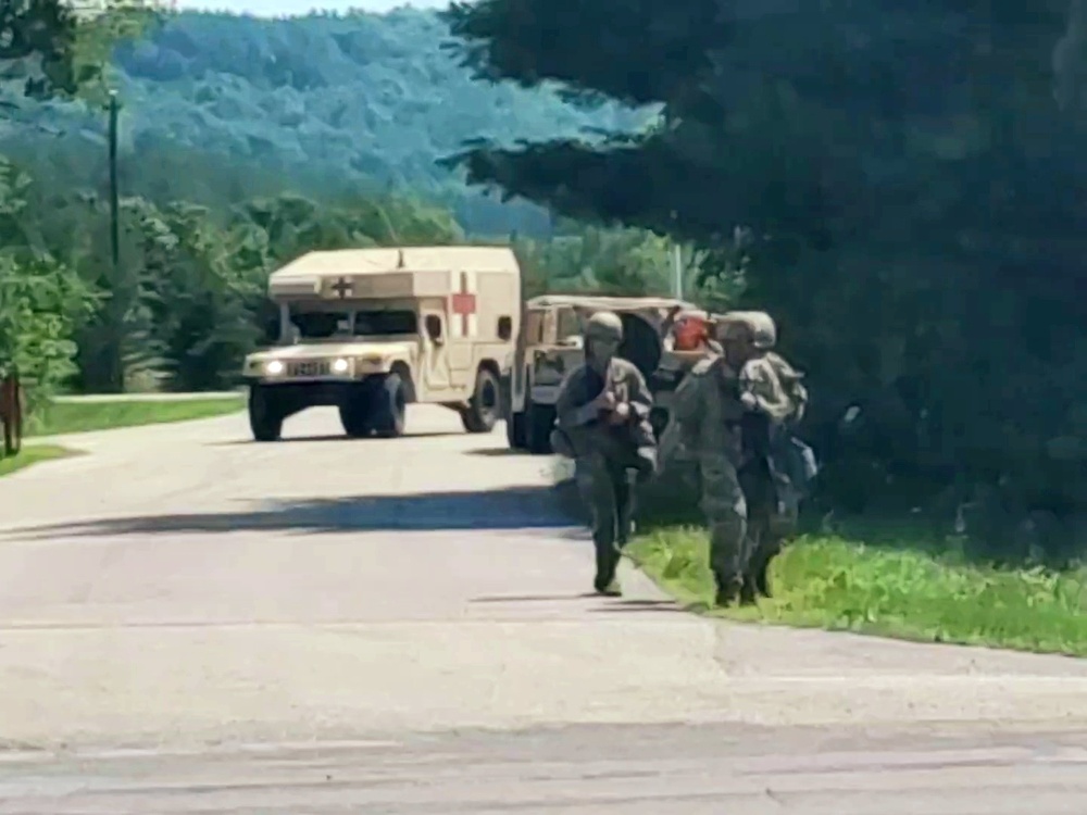 July 2021 training operations at Fort McCoy