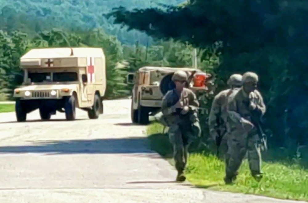 July 2021 training operations at Fort McCoy