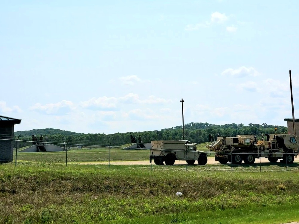 July 2021 training operations at Fort McCoy