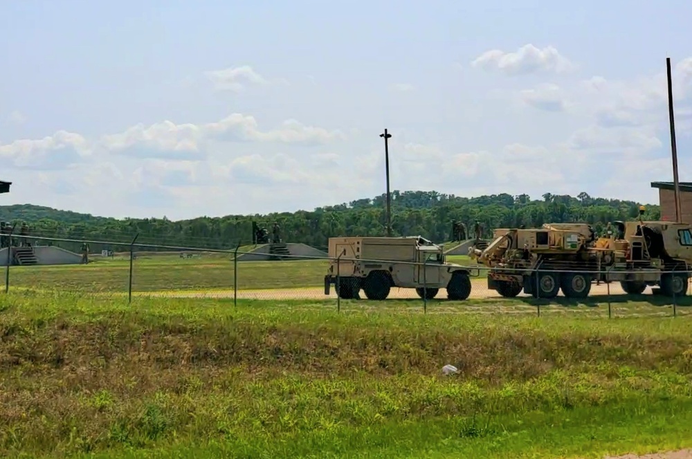 July 2021 training operations at Fort McCoy