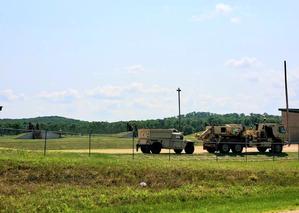 July 2021 training operations at Fort McCoy