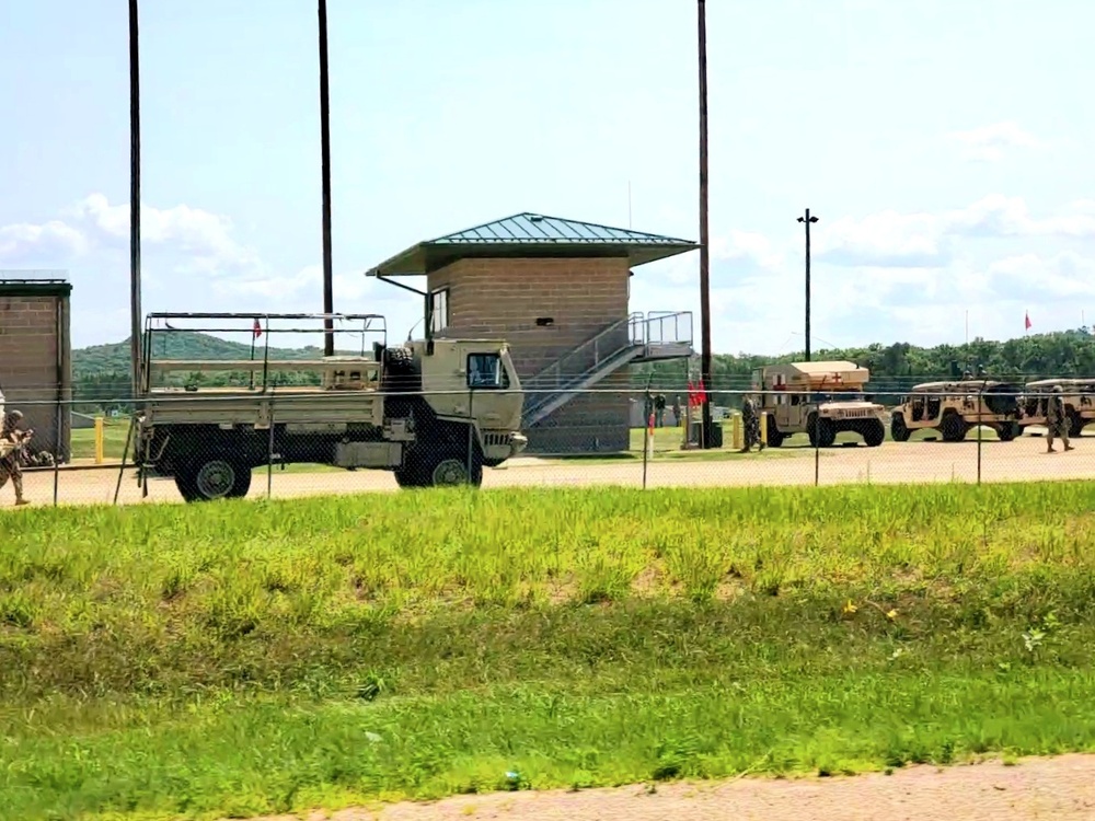 July 2021 training operations at Fort McCoy