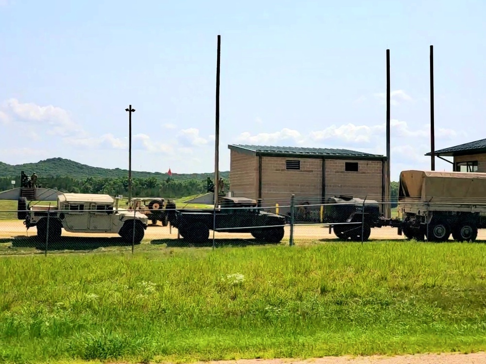 July 2021 training operations at Fort McCoy