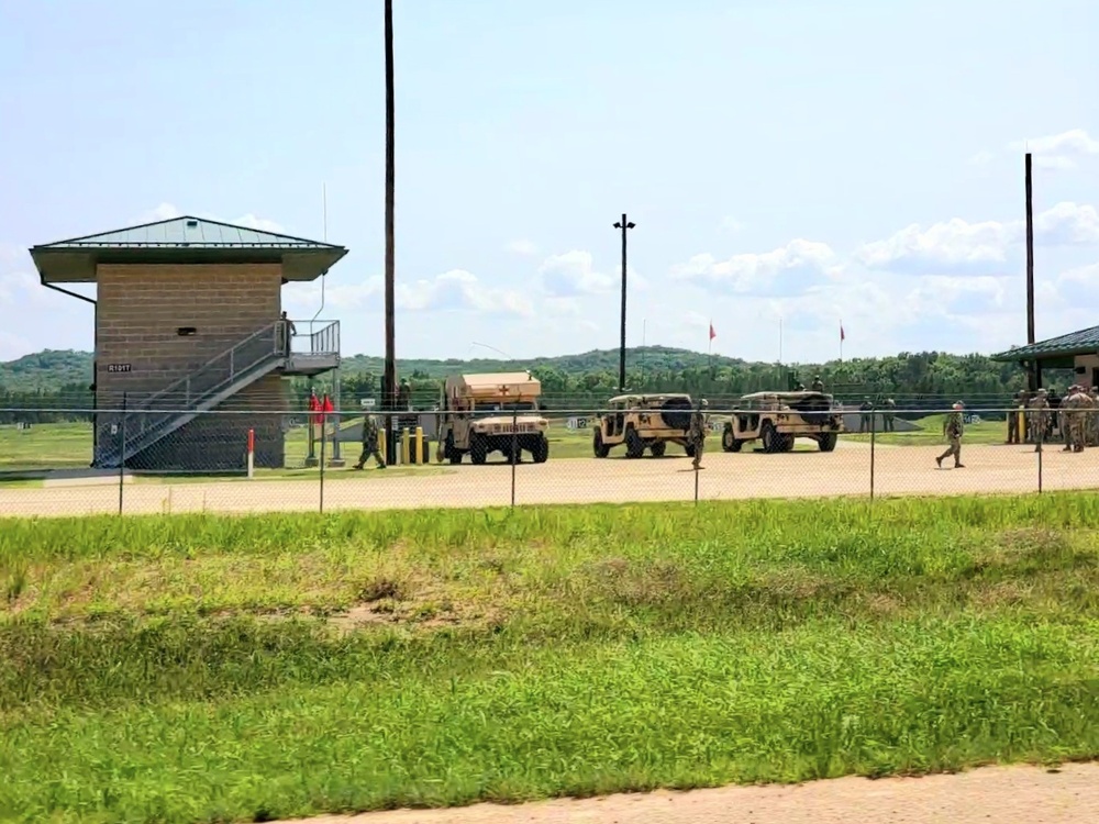 July 2021 training operations at Fort McCoy