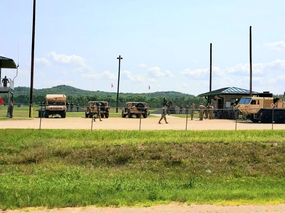 July 2021 training operations at Fort McCoy