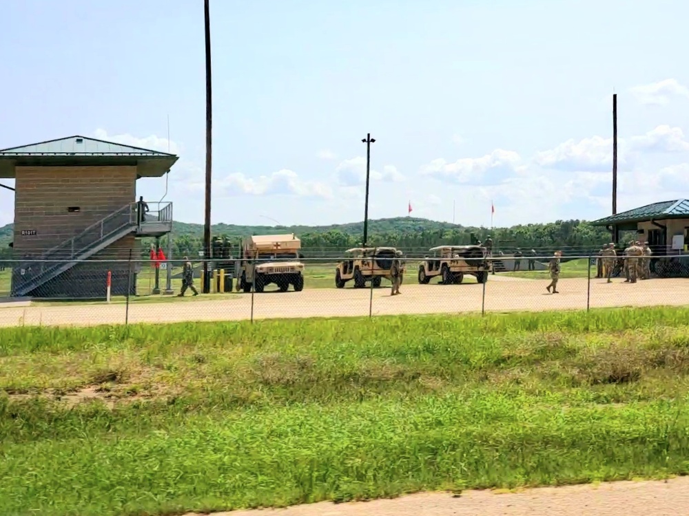 July 2021 training operations at Fort McCoy