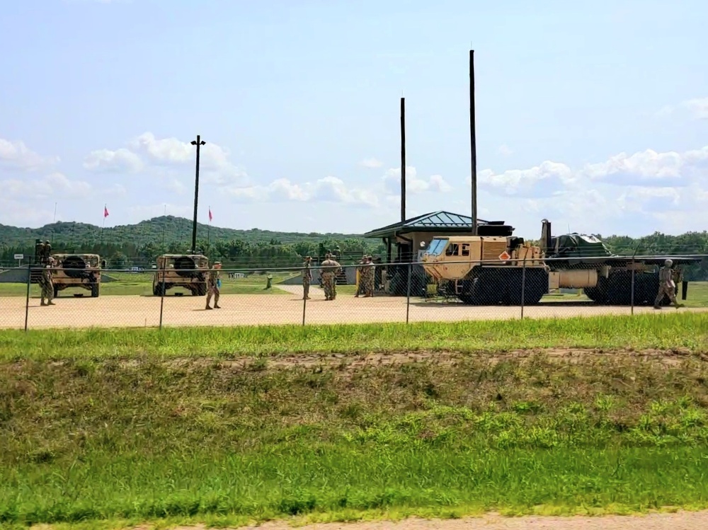 July 2021 training operations at Fort McCoy