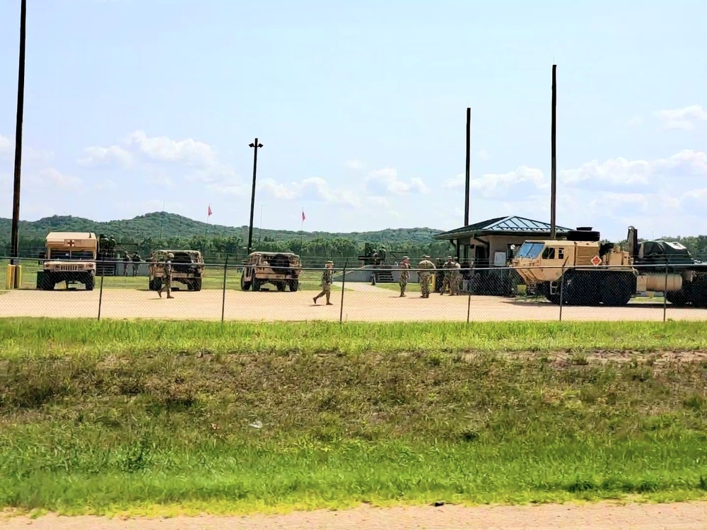 July 2021 training operations at Fort McCoy