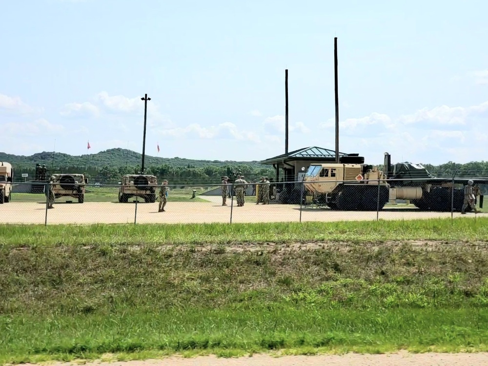 July 2021 training operations at Fort McCoy