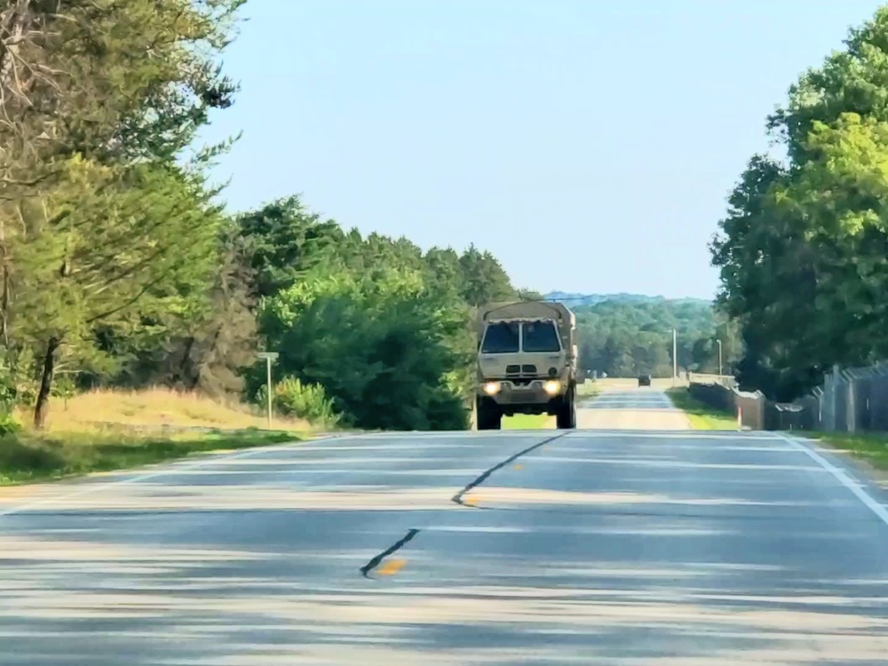 July 2021 training activity, operations at Fort McCoy