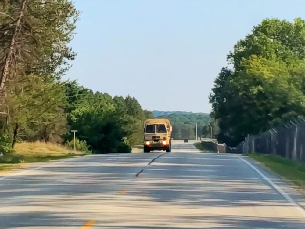 July 2021 training activity, operations at Fort McCoy