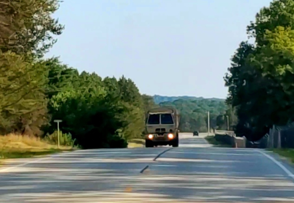 July 2021 training activity, operations at Fort McCoy