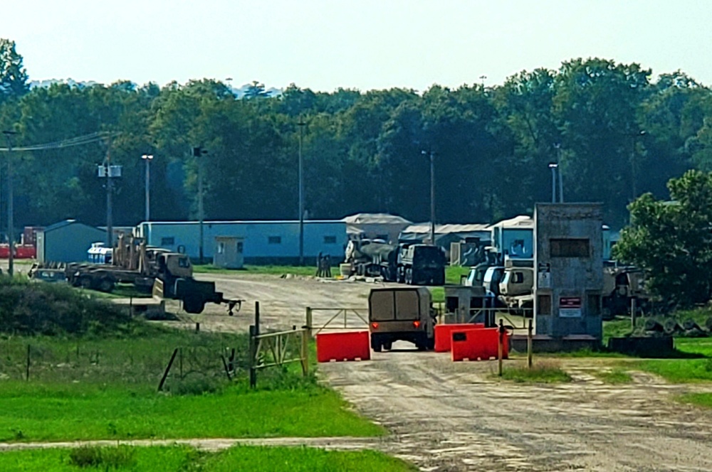 July 2021 training activity, operations at Fort McCoy