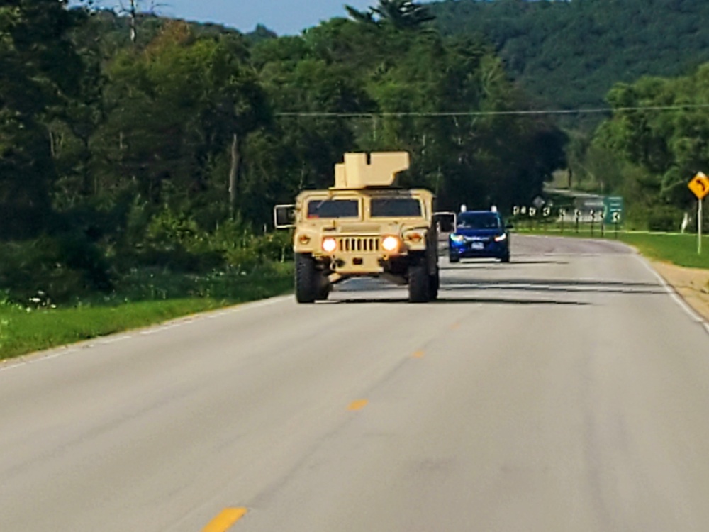 July 2021 training activity, operations at Fort McCoy