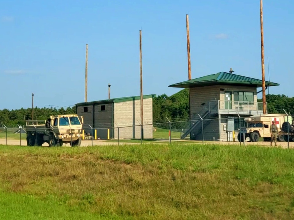 July 2021 training activity, operations at Fort McCoy