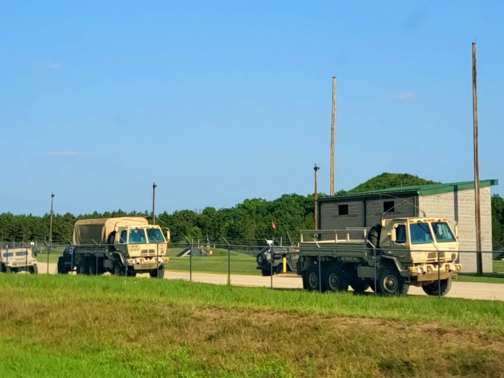 July 2021 training activity, operations at Fort McCoy