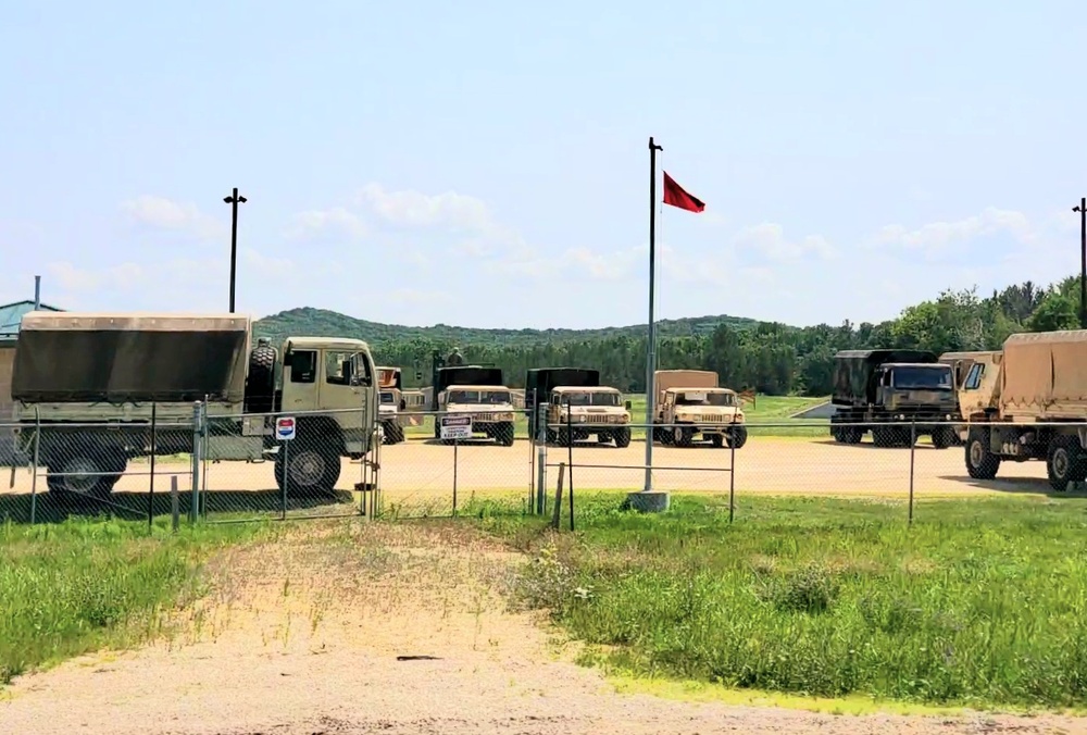 July 2021 training operations at Fort McCoy