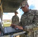 Signal Soldiers set up satellite communications for Forager 21