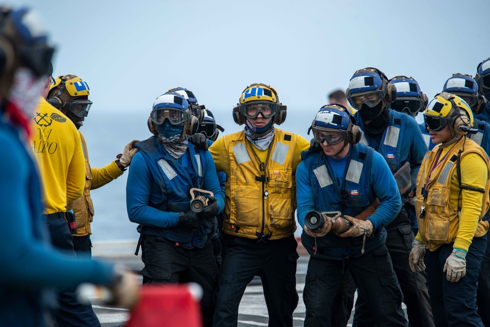 USS Ronald Reagan (CVN 76) Mass Casualty Drill