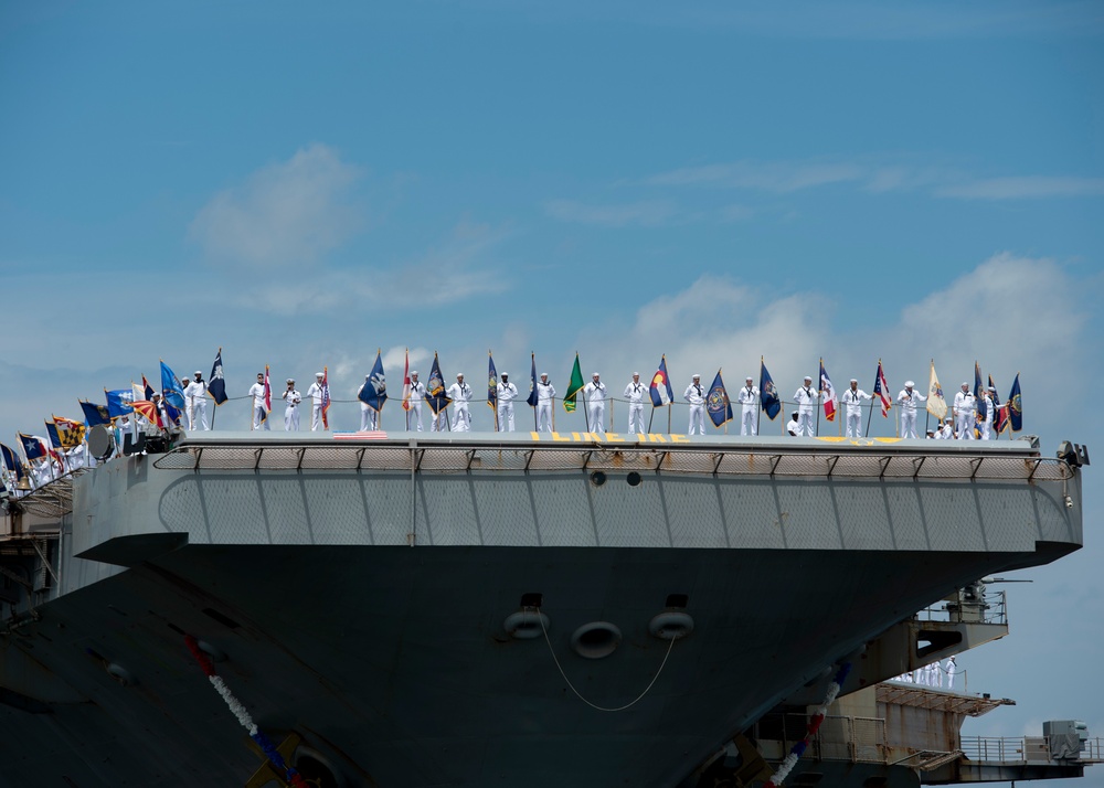 USS Dwight D. Eisenhower Returns to Homeport After 6-Month Deployment to 5th and 6th Fleet