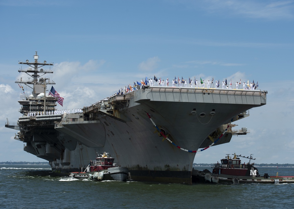 DVIDS - Images - USS Dwight D. Eisenhower Returns to Homeport After 6 ...