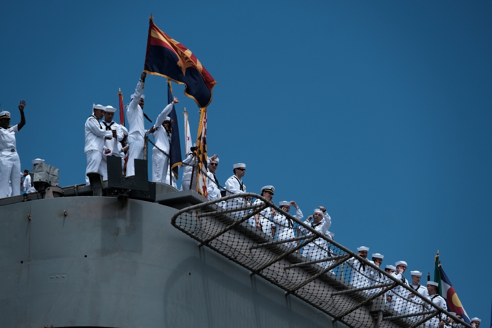 USS Dwight D. Eisenhower Returns From Deployment