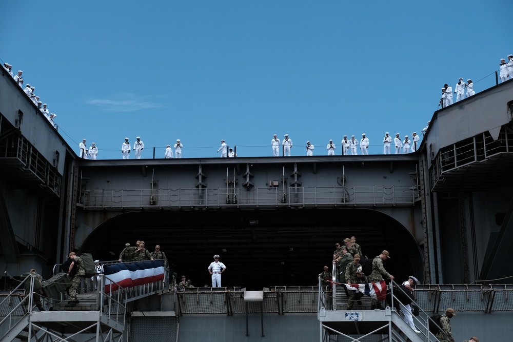 USS Dwight D. Eisenhower Returns From Deployment