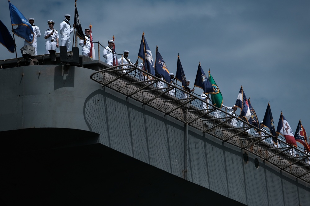 USS Dwight D. Eisenhower Returns From Deployment