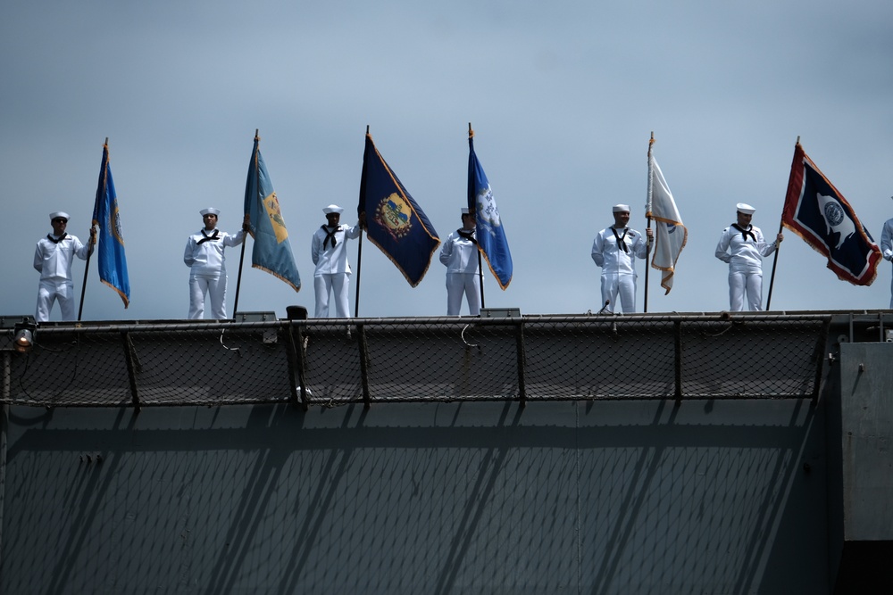 USS Dwight D. Eisenhower Returns From Deployment