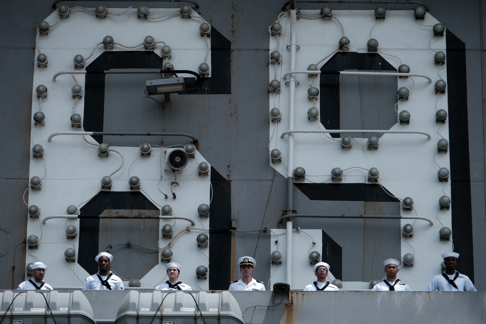 USS Dwight D. Eisenhower Returns From Deployment