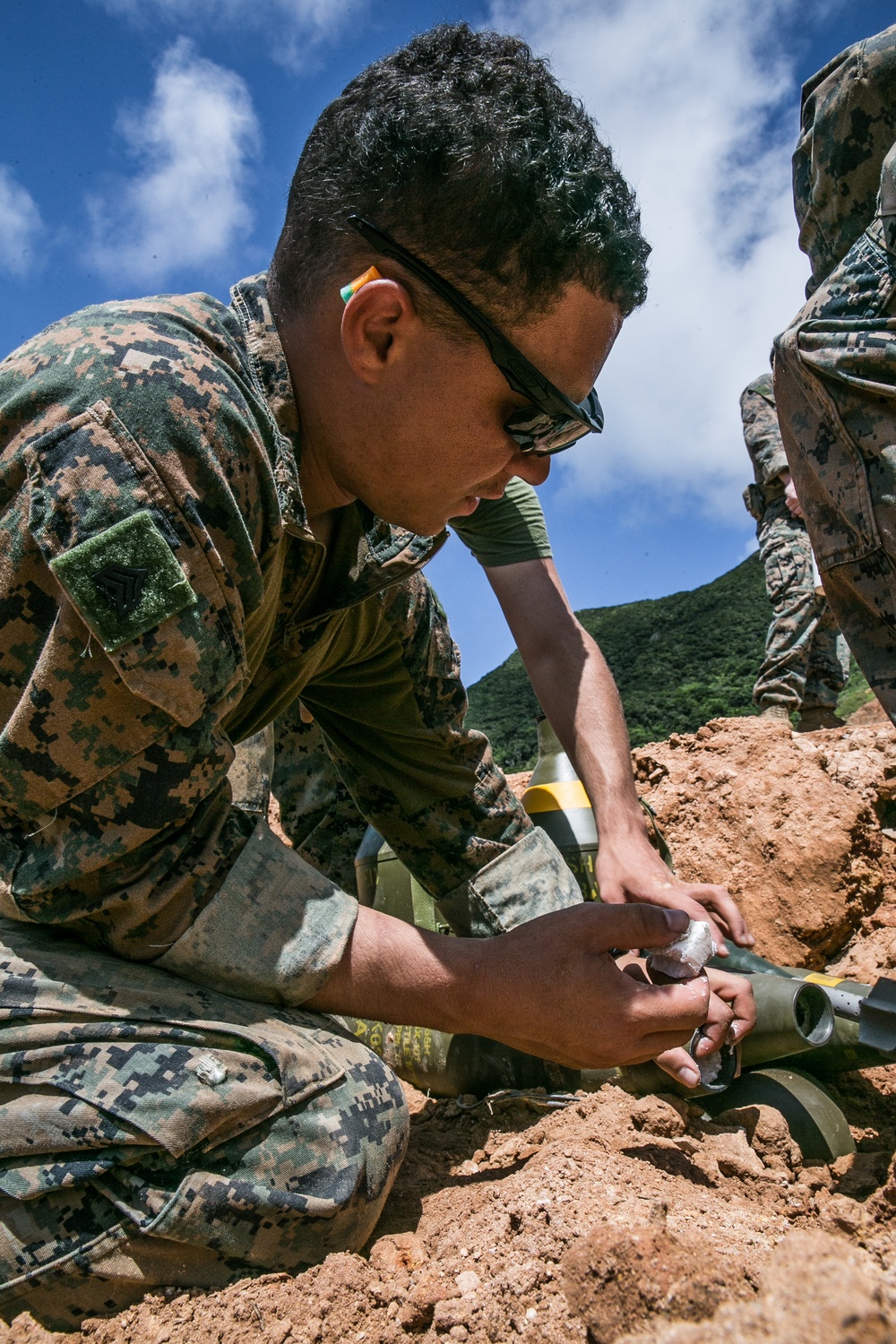 Fire in the Hole! Marines with 3rd EOD company conduct large scale reduction operations