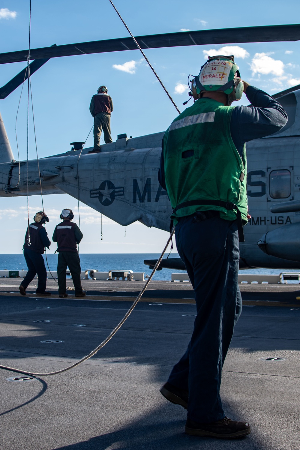 USS America (LHA 6) Conducts Flight Operations