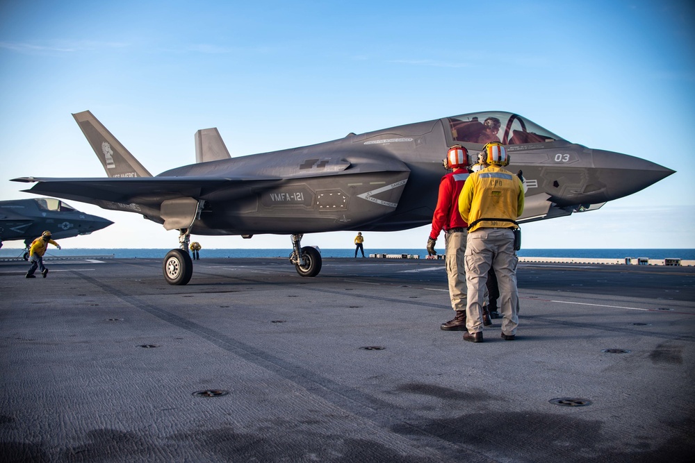 USS America (LHA 6) Conducts Flight Operations