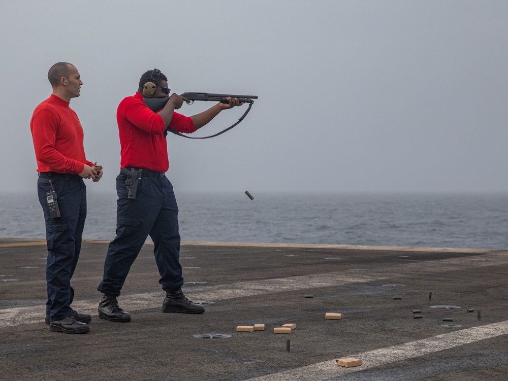 USS Ronald Reagan (CVN 76) Live-Fire Exercise
