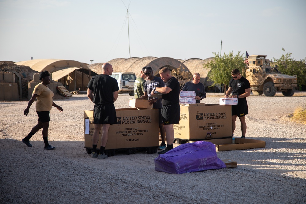 Task Geronimo conduct Ground Logistics Operations