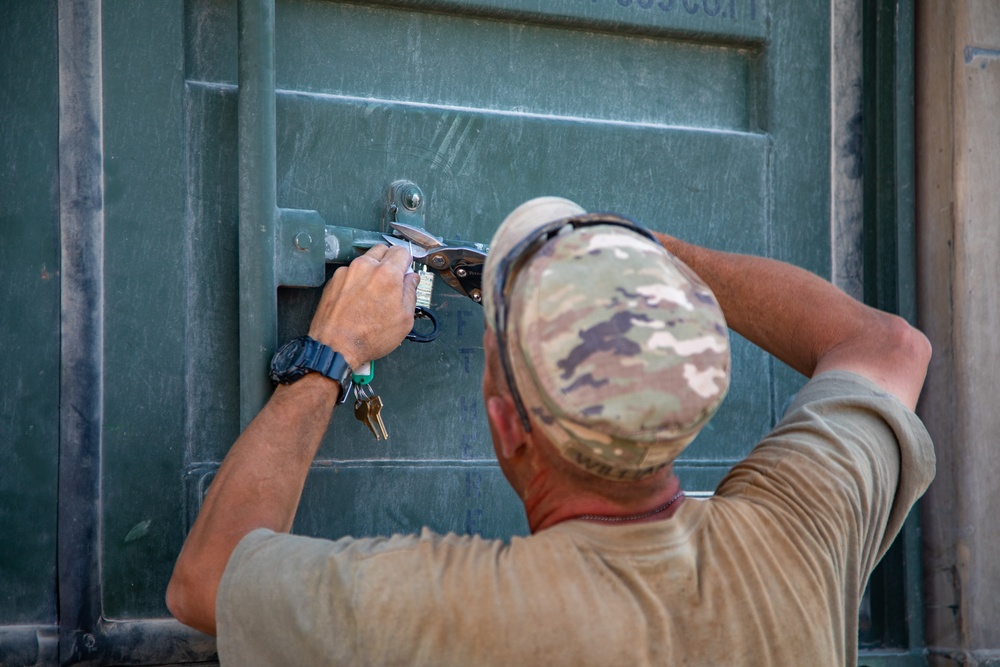 Task Geronimo conduct Ground Logistics Operations