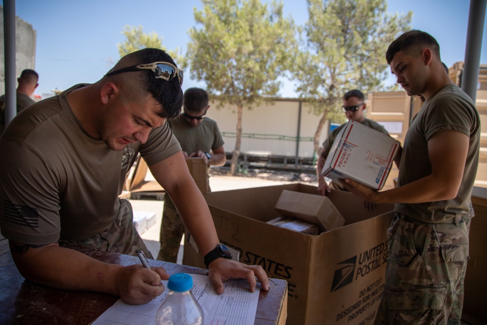 Task Geronimo conduct Ground Logistics Operations