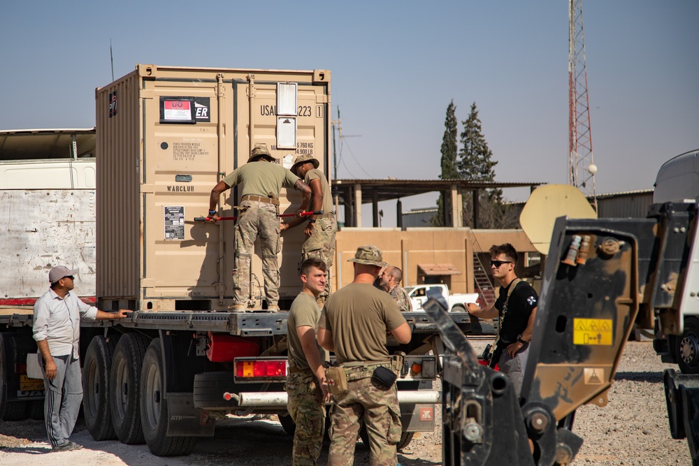 Task Geronimo conduct Ground Logistics Operations