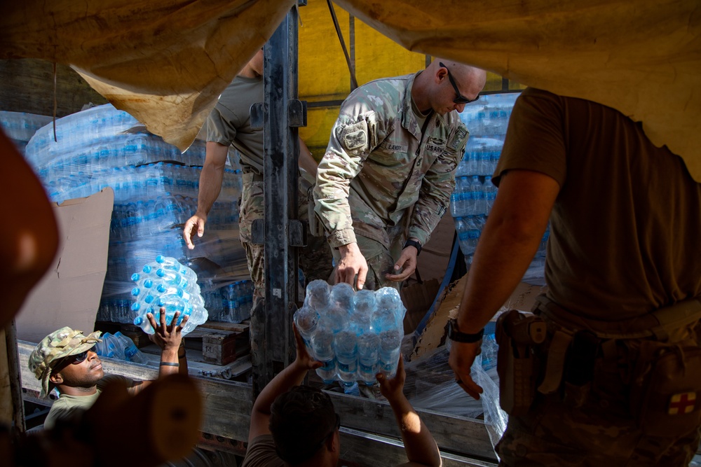 Task Geronimo conduct Ground Logistics Operations